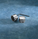 Chrome Handlebar Riser Bolt Caps Silver | Vendor No 16-0205A-BC101