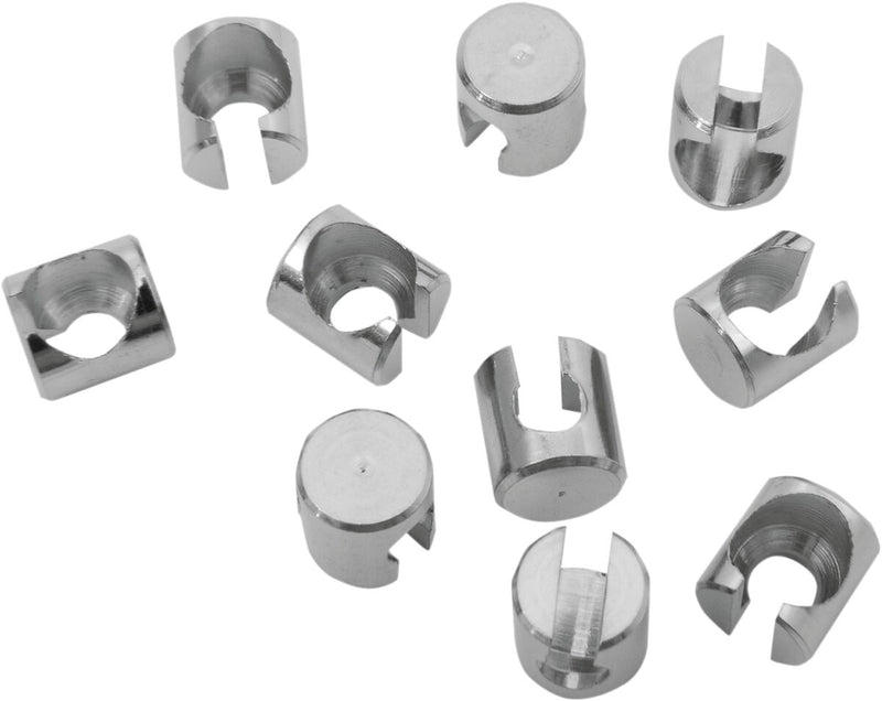 Throttle/Idle Cable Ferrules Natural For Harley Davidson FLD 1690
