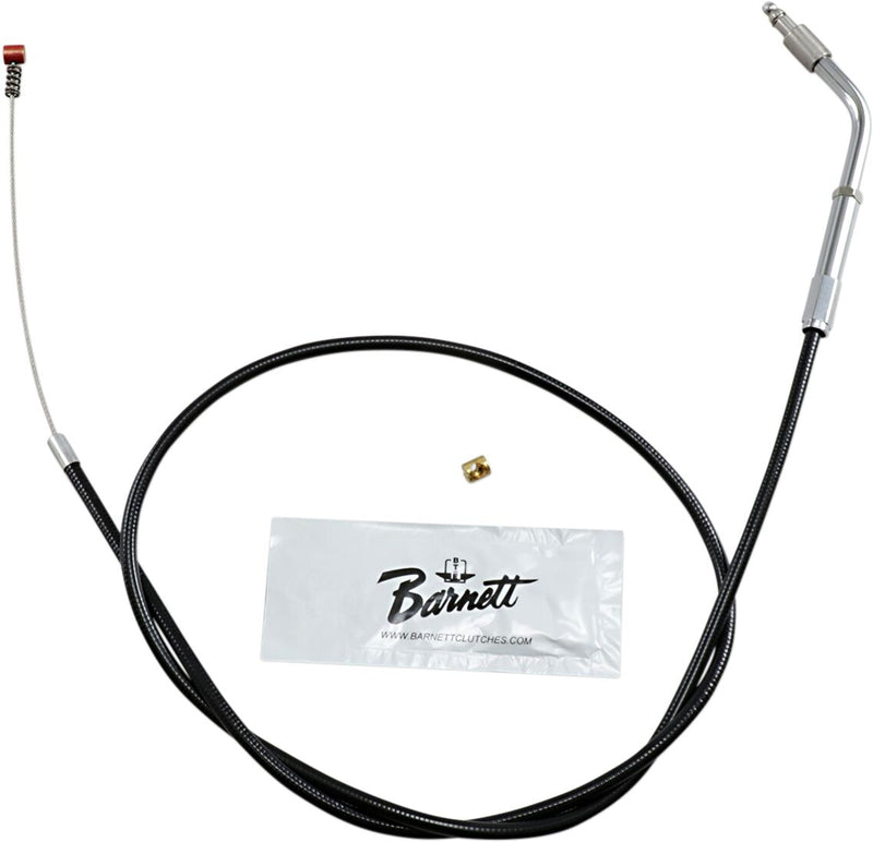 Black Vinyl Throttle/Idle Cable Black For Harley Davidson XLH 1200 1996-2003 - Standard