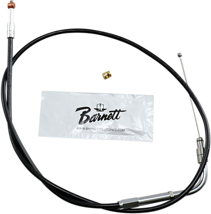 Black Vinyl Throttle/Idle Cable Black For Harley Davidson VRSCA 1130 2003-2006 - Standard