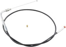 Black Vinyl Throttle/Idle Cable Black For Harley Davidson VRSCA 1130 2002-2006 - Standard