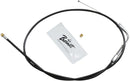 Black Vinyl Throttle/Idle Cable Black For Harley Davidson FL 1200 1976-1977 - Standard