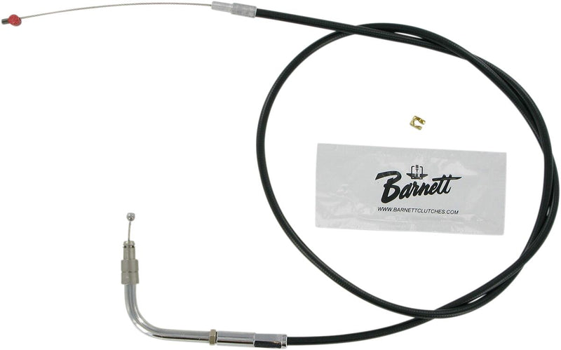 Black Vinyl Throttle/Idle Cable Black For Harley Davidson FLHRCI 1450 EFI 1999 - Standard