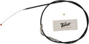 Black Vinyl Throttle/Idle Cable Black For Harley Davidson FXSTSB 1340 1996-1997 - +15.2 CM