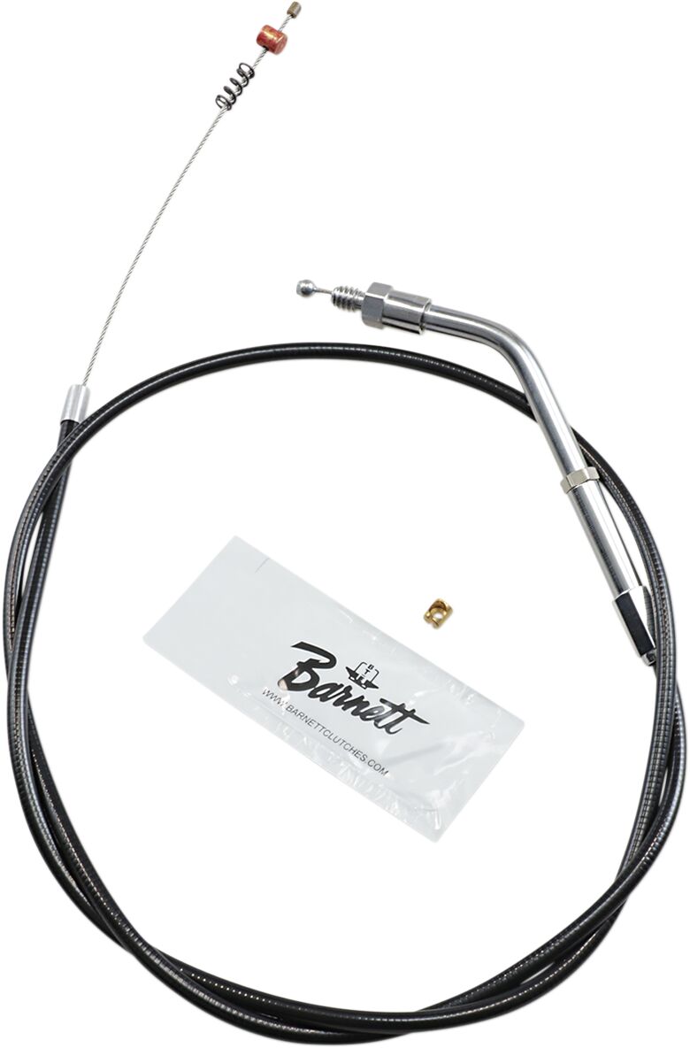 Black Vinyl Throttle/Idle Cable Black For Harley Davidson XLH 1200 1988-1995 - Standard