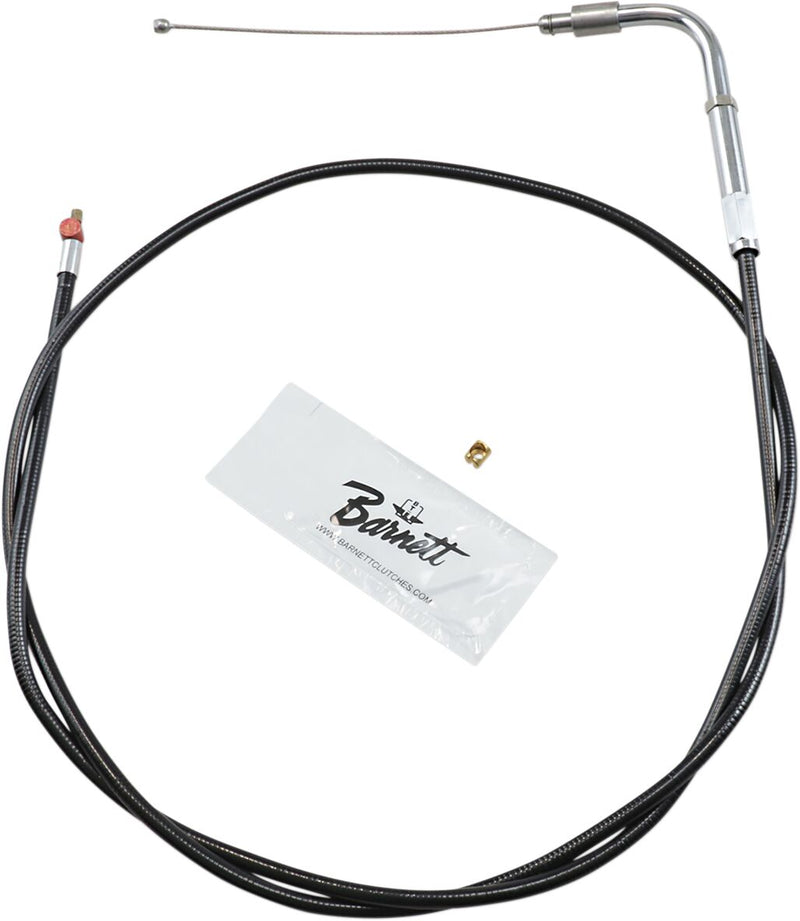 Black Vinyl Throttle/Idle Cable Black For Harley Davidson FLHRCI 1340 EFI 1998 - Standard