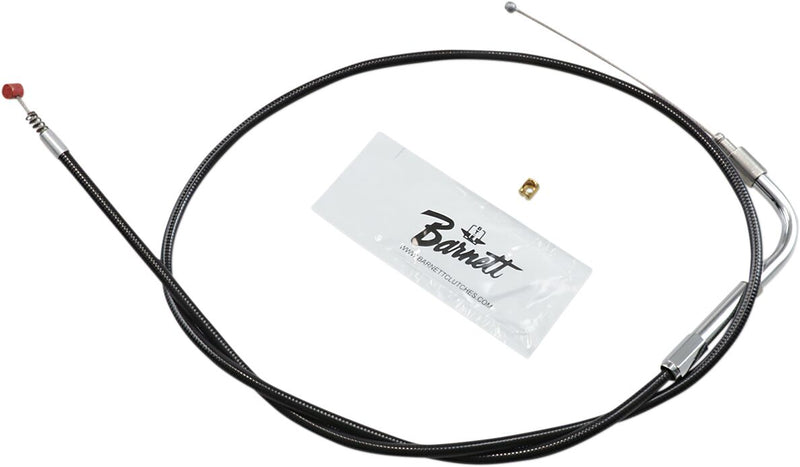 Black Vinyl Throttle/Idle Cable Black For Harley Davidson FLSTC 1340 1996-1999 - Standard