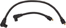 409 Pro Race Custom-Fit Spark Plug Wire Kit Black For Harley Davidson FL 1200 1970-1977 - 203 MM