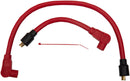 409 Pro Race Custom-Fit Spark Plug Wire Kit Red For Harley Davidson FL 1200 1970-1977 - 40.5 CM