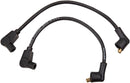 Custom-Fit Spark Plug Wire Kit Black For Harley Davidson FXR 1340 1986-1994 - 30.5 CM