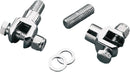Passenger Footpeg Relocation Kit Silver | Vendor No 72225