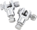 Replacement Chrome Footpeg Clevis Mounts Chrome / Polished | Vendor No 17-0425-C-BC202