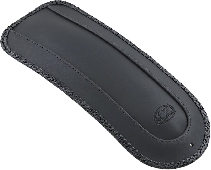 Fender Bib For Solo Seat Black For Harley Davidson FLH 1200 1970-1980 - 14.6 CM