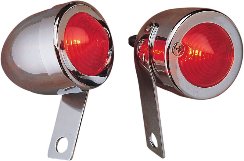 Bullet Marker Lights Chrome - 57.2 MM | Vendor No 162084-BC207
