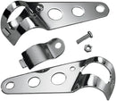 Side-Mount Headlight Brackets Chrome | Vendor No 62101
