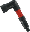 Flashing Spark Plug Cap 90 Degrees Red - 10 MM