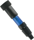 Flashing Spark Plug Cap Straight Blue - 10 MM