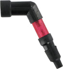 Flashing Spark Plug Cap 120 Degrees Red - 10 MM