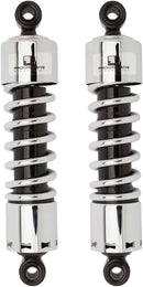 412 Series Shocks Black / Chrome For Harley Davidson FXDXT 1450 2001-2003 - 12 Inch