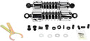 412 Series Shocks Chrome For Harley Davidson FXLR 1340 1987-1994 - 11 Inch