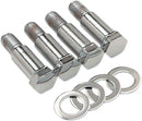 Softail Shock Mounting Kit Chrome For Harley Davidson FLST 1340 1986-1990