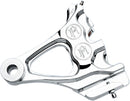Four-Piston Differential-Bore Caliper Chrome For Harley Davidson FLSTC 1450 2003-2006