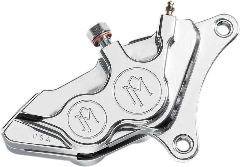 Four-Piston Differential-Bore Caliper Chrome For Harley Davidson FLD 1690 2012-2013 - 292 MM