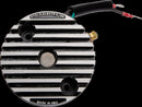 Standard Generator-Mounted Regulator with Updated End Plate Black For Harley Davidson FLHB 1200 1965-1969 - 12 V