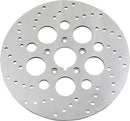 Polished Stainless Steel Rotor Silver For Harley Davidson FLST 1340 1986-1990 - 292 MM