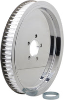 1-1/2" Rear Belt Pulley Polished For Harley Davidson FLHR 1450 1999 - 38.1 MM