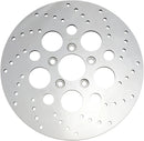 Polished Stainless Steel Rotor Silver For Harley Davidson FLD 1690 2012-2013 - 292 MM