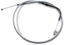 Sterling Chromite II® Braided Cable Chrome / Clear-Coated For Harley Davidson FXS 1584 ABS - 67.5 CM