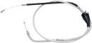 Sterling Chromite II® Braided Cable Chrome / Clear-Coated For Harley Davidson FLHTCUI 1340 EFI - 105.5 CM