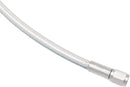 Braided Universal Brake Line Chrome - 119.5 CM