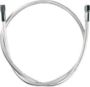Braided Universal Brake Line Chrome - 119.5 CM