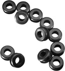 Fuel Tank Mounting Grommets Black For Harley Davidson FXCW 1584 2008-2009