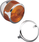 Turn Signal Lens Trim Rings Chrome | Vendor No 72182