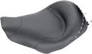 Studded Wide Touring Seat Black For Harley Davidson FLHR 1340 1997-1998 - 48.5 CM