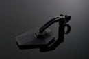 "D-MIRROR-6" Aluminium Bar End Mirror Black Long Type-U