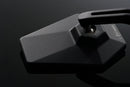"D-MIRROR-6" Aluminium Bar End Mirror Black Long Type-U