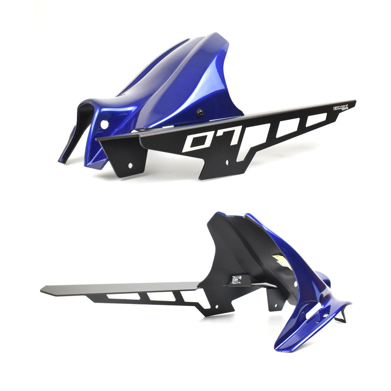 Hugger with Aluminium Chainguard For Icon Blue For Yamaha MT-07 2021-Current