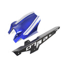 Hugger with Aluminium Chainguard For Icon Blue/Icon Grey For Yamaha MT-07 2021-Current