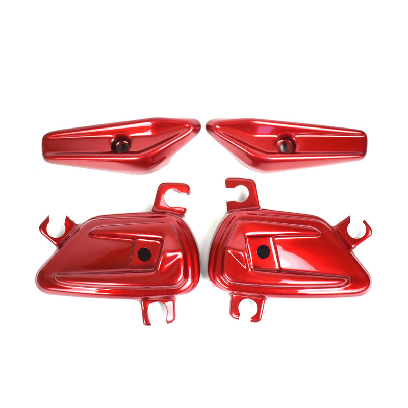 Grab Rail Cover Kit For Metallic Red (Candy Fire Red) For Kawasaki Ninja 1000 2011-2016