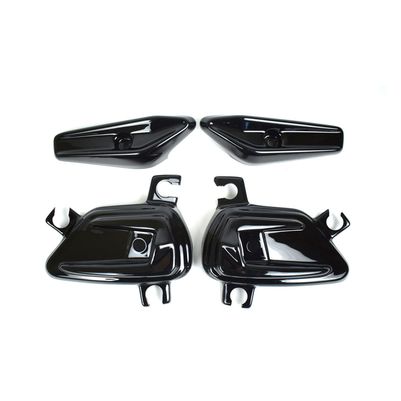 Grab Rail Cover Kit For Gloss Black (Ebony Black) For Kawasaki Ninja 1000 2011-2016