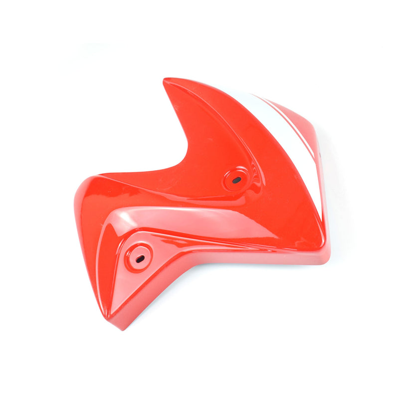 Radiator Cheeks For Metallic Red/Metallic White (Mirage Red/Glacier White) For Suzuki SV 650 N 2016-2018