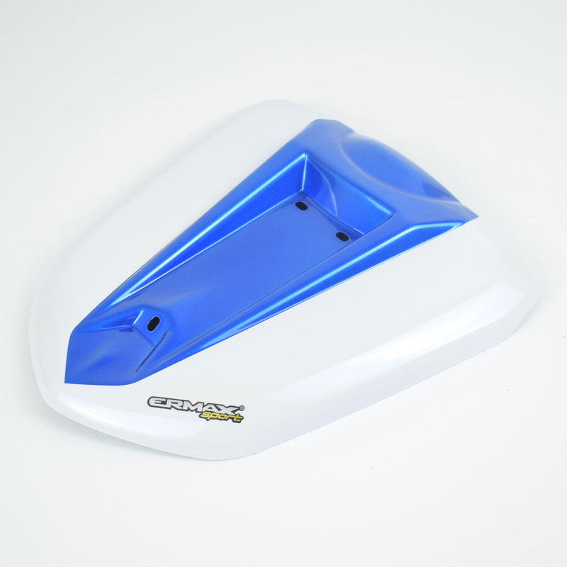 Seat Cowl For Metallic White/Metallic Blue (Triton Blue/Pearl Glacier White) For Suzuki GSR 750 2013-2015