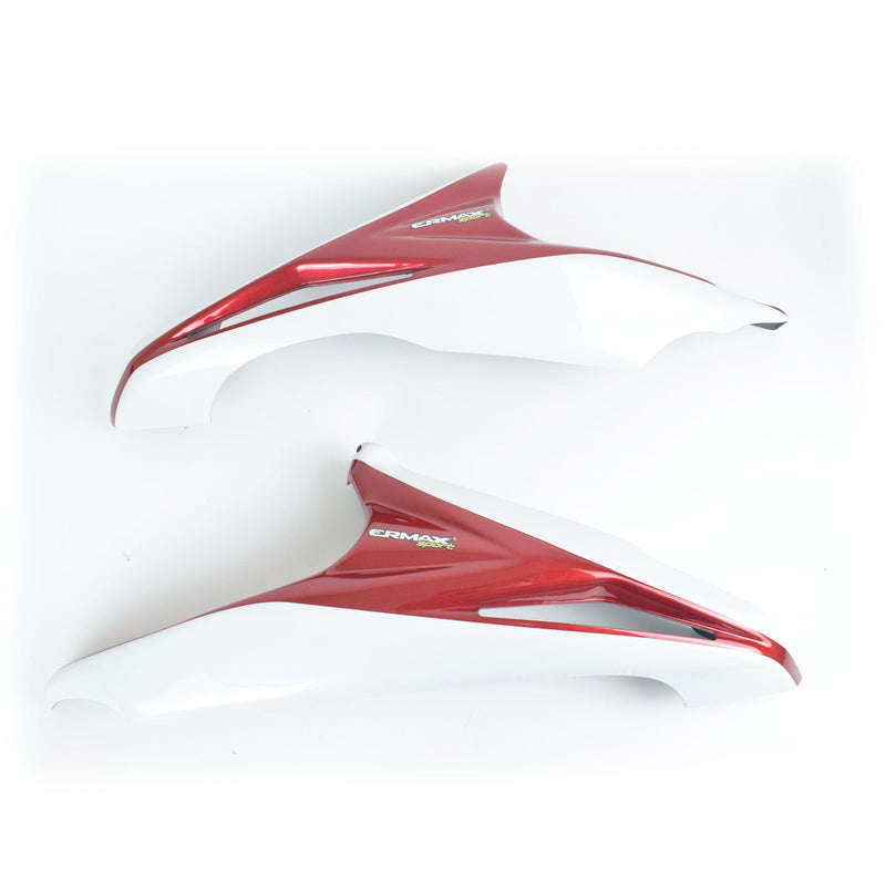 Belly Pan For Met White/Met Red (Pearl Cool White/Pearl Sienna Red) For Honda CB 1000 R 2011-2017