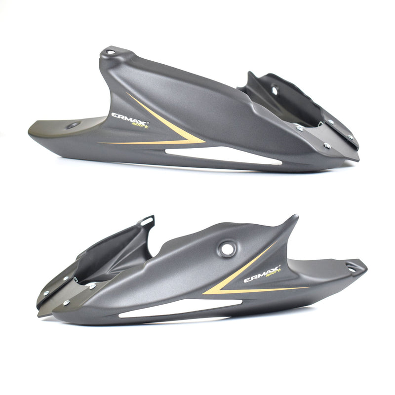 Belly Pan For Matt Grey/Gold (Matte Cynos Grey) For Honda CB 1000 R 2012-2014