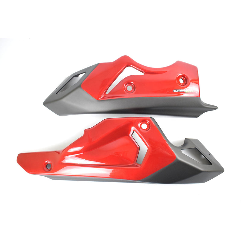 Belly Pan For Metallic Red/Matte Black (Radical Red/Matte Black) For Yamaha MT-07 2016-2017