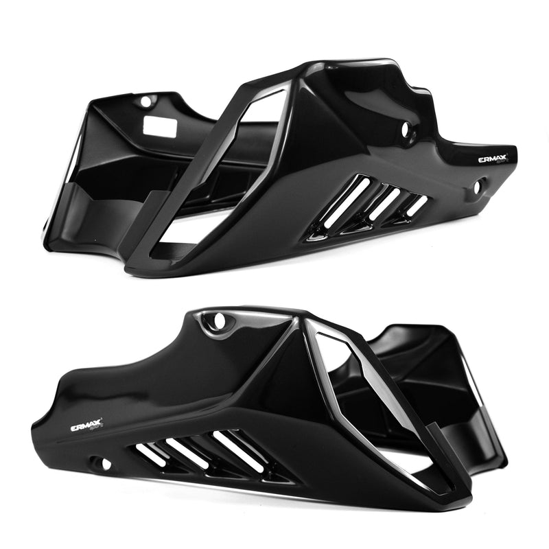 Belly Pan For Metallic Black (Midnight Black) For Yamaha MT-10 2016-2021